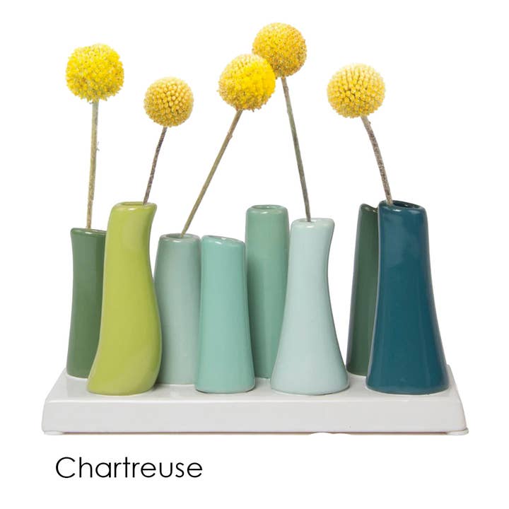 Chive - Wholesale Vase - Pooley Modern Bud Vase For Flowers