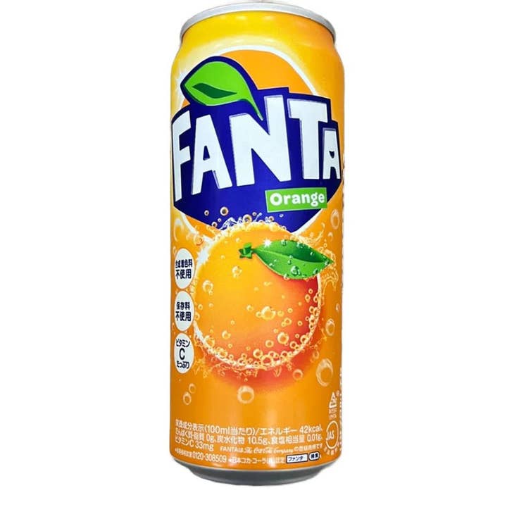 Fanta Orange 6 pack (500mL) (China) for wholesale by Pops Distro Inc