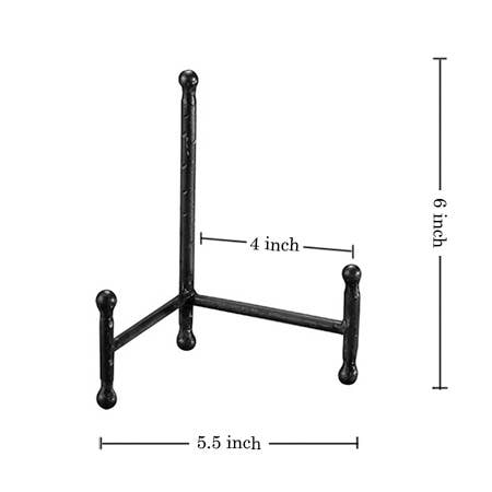 India Handicrafts Inc - Wholesale Easel - Iron Easel Small 6"