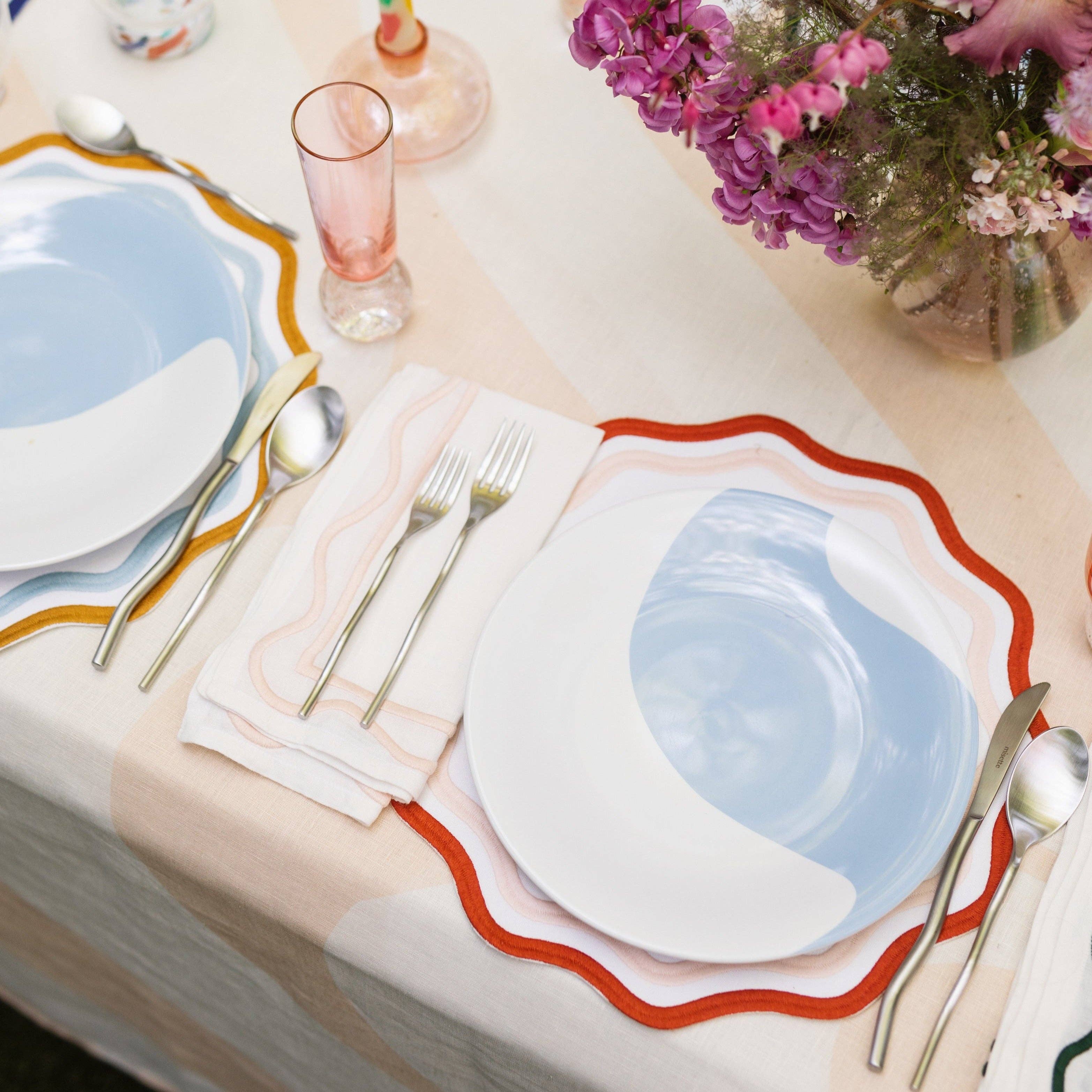Colorblock Dinner Plates (Set of 4) for wholesale on Faire3