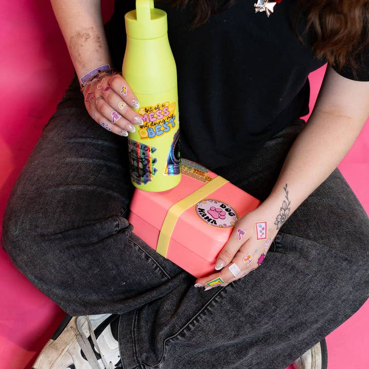 NatterDoodle - Wholesale Sticker - Mercury Is In Gatorade Again Sticker – Glitter Vinyl 3x3 5