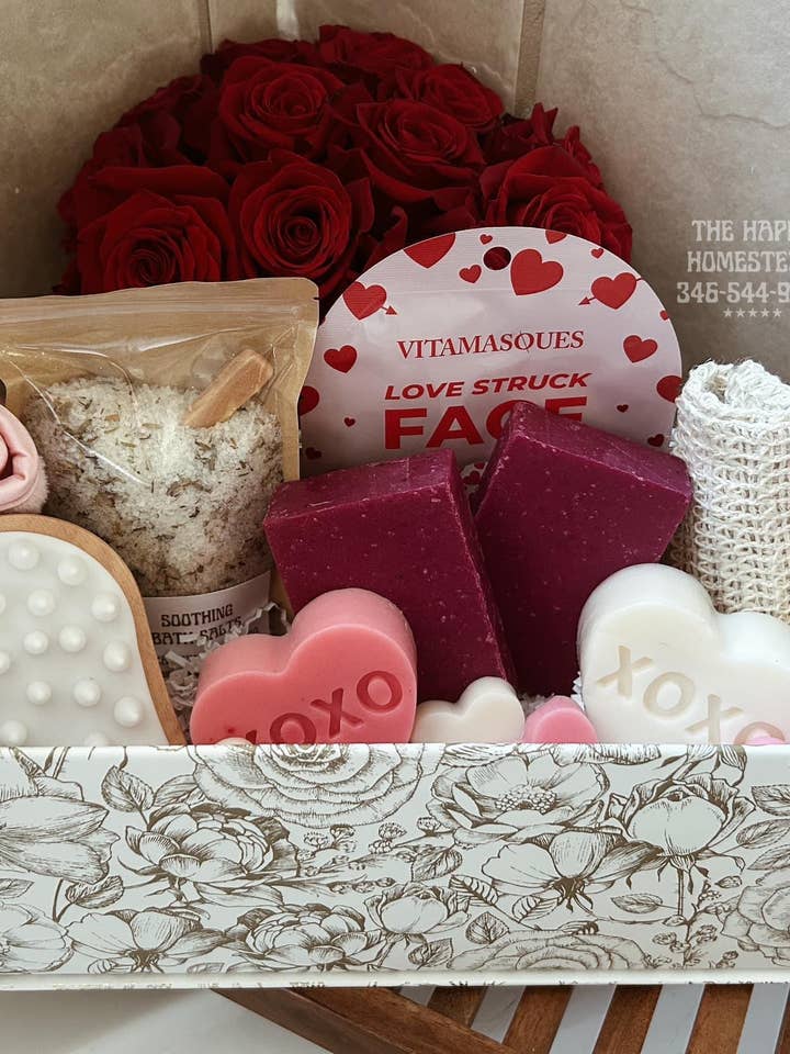 Valentine Gift Box for wholesale by The Happy Homestead