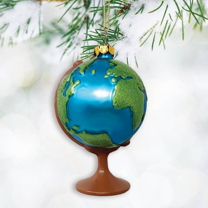 OrnamentallyYou - Wholesale Ornament - Magnificent Planet Earth Globe Christmas Ornament