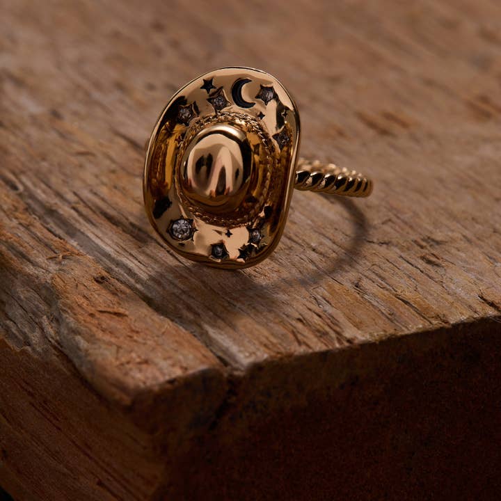 Alex and Ani - Wholesale Cocktail/Statement Ring - Cowgirl Hat Ring6