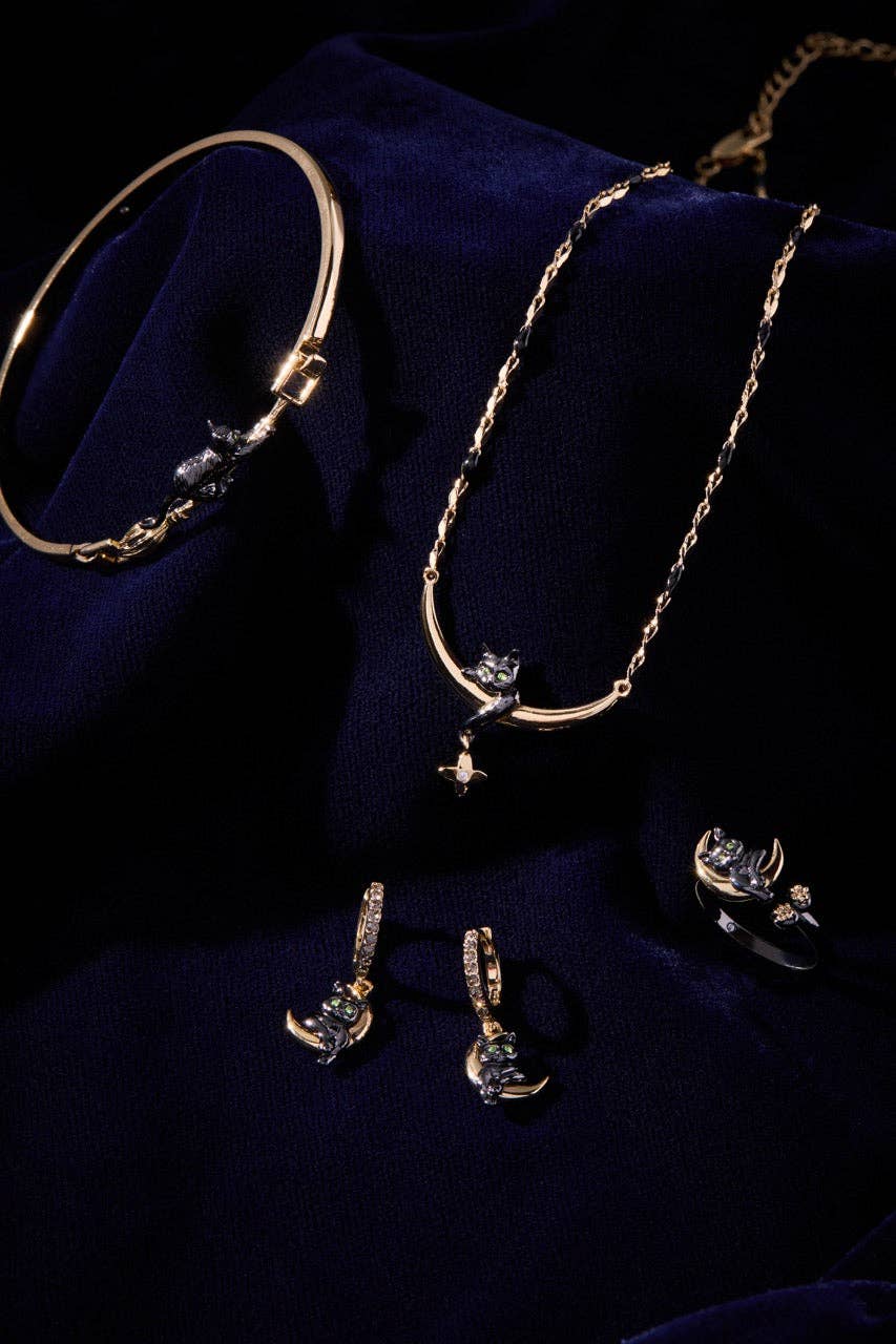 Alex and Ani - Wholesale Pendant/Charm Necklace - Celestial Cat Inline Necklace4