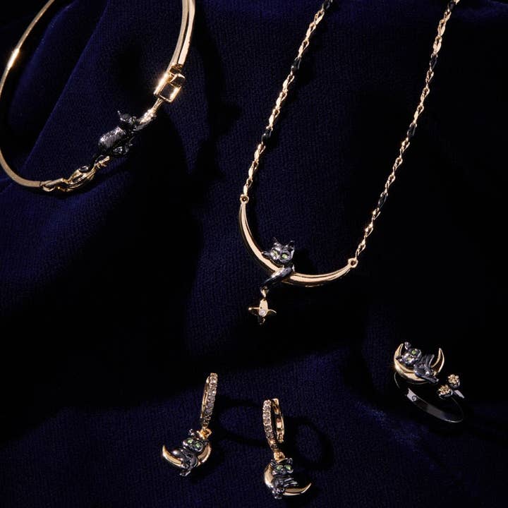 Alex and Ani - Wholesale Pendant/Charm Necklace - Celestial Cat Inline Necklace4