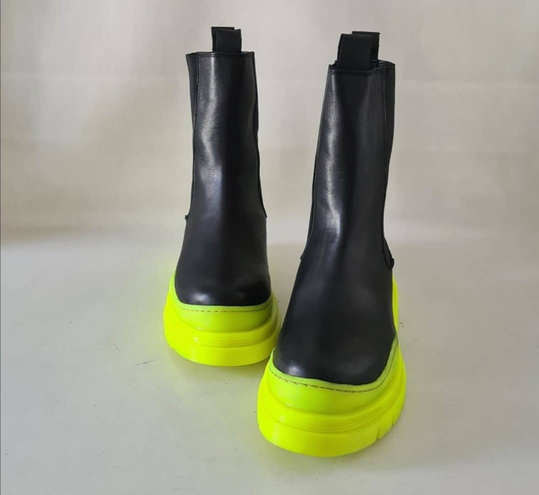 Alessandro Collection Italy – wholesale Chelseaboots – Dam – Kvinnokängor ALEX FLOU med fluorescerande sulor6