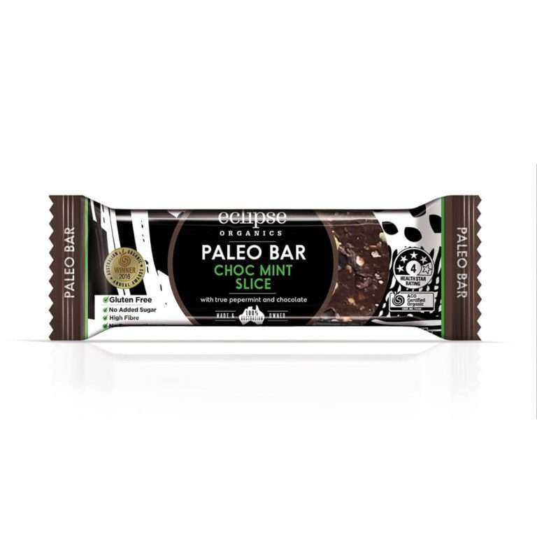 Eclipse Organics - Wholesale Snack bar - Organic Paleo Bar – Cacao Mint1