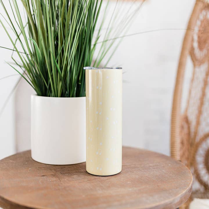 Musically Minted - Wholesale Insulated Mug/Tumbler - Music Note Skinny Tumbler5