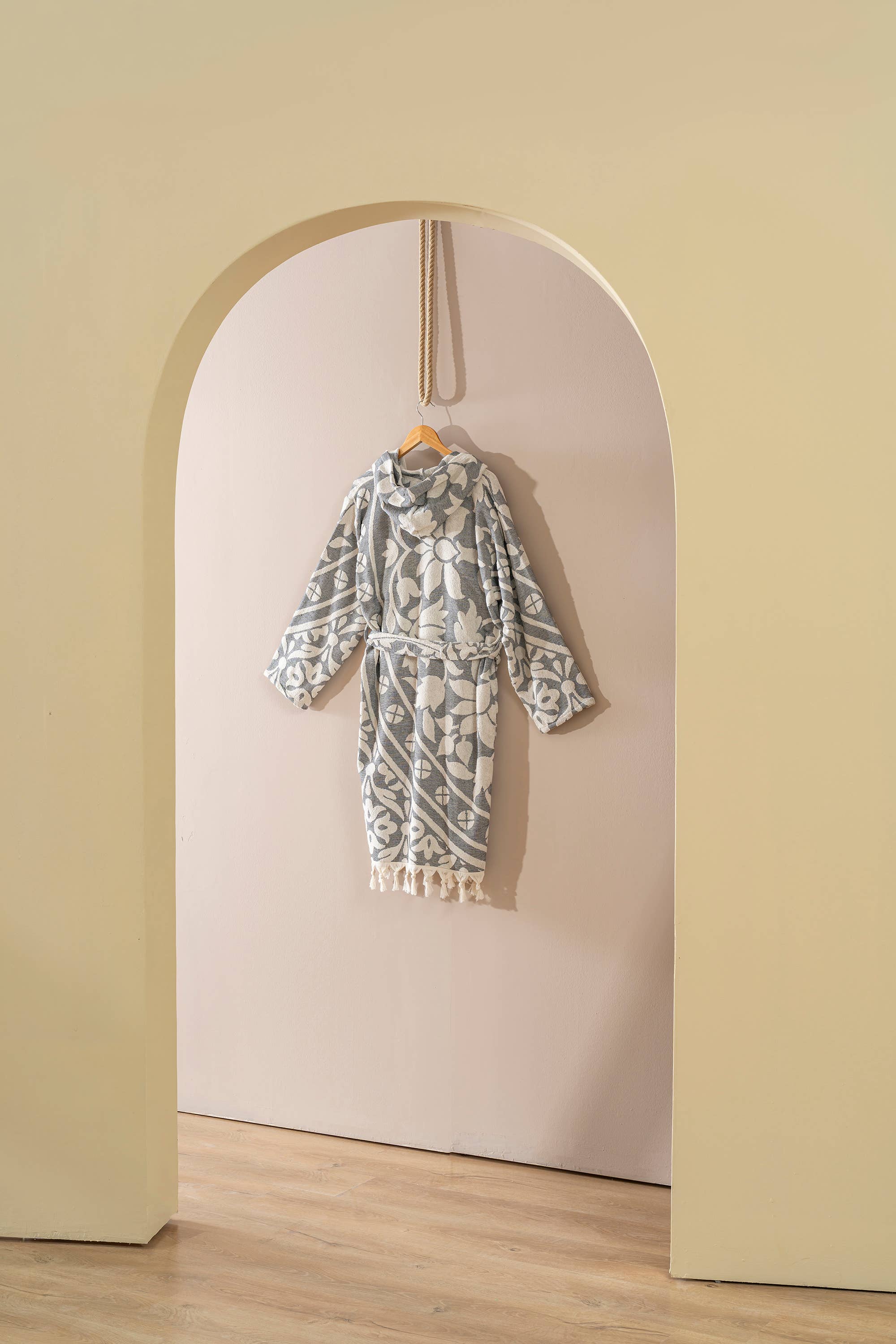 Kikoya - Wholesale Robe - Unisex - Raised Terry Bathrobe Turkish Cotton Light Weight Quick-dry 6