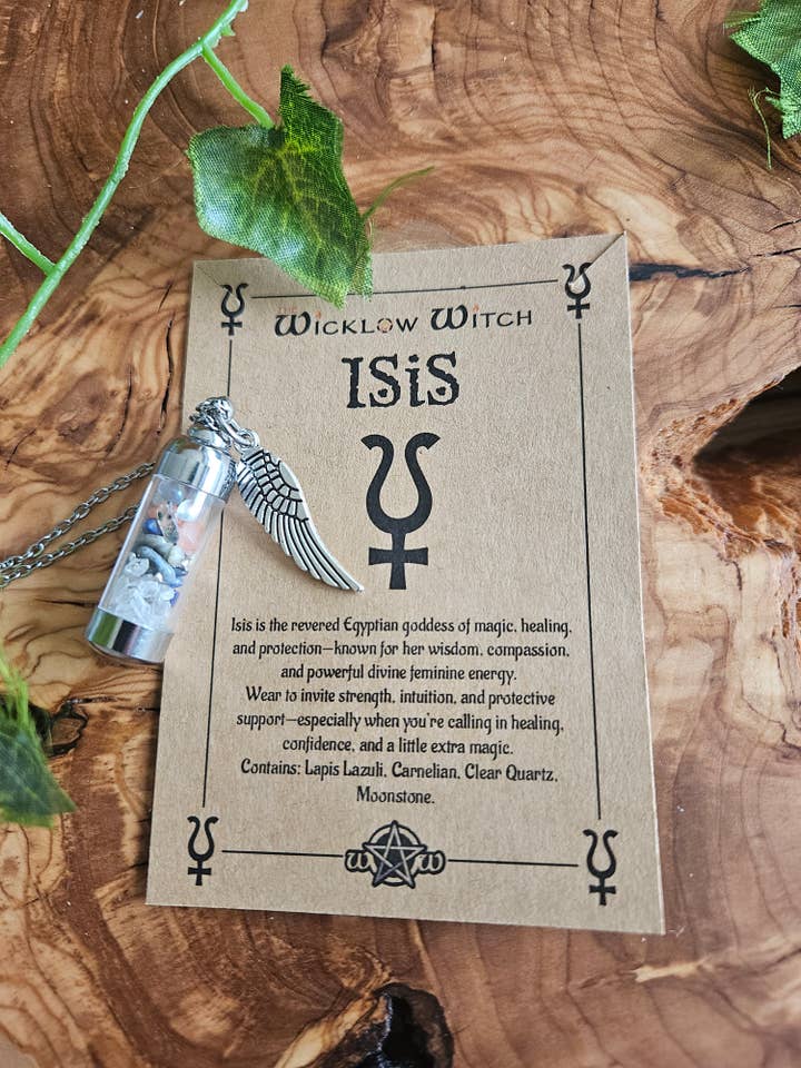 Egyptian Deity Talisman Neckalces for wholesale by The Wicklow Witch Ltd