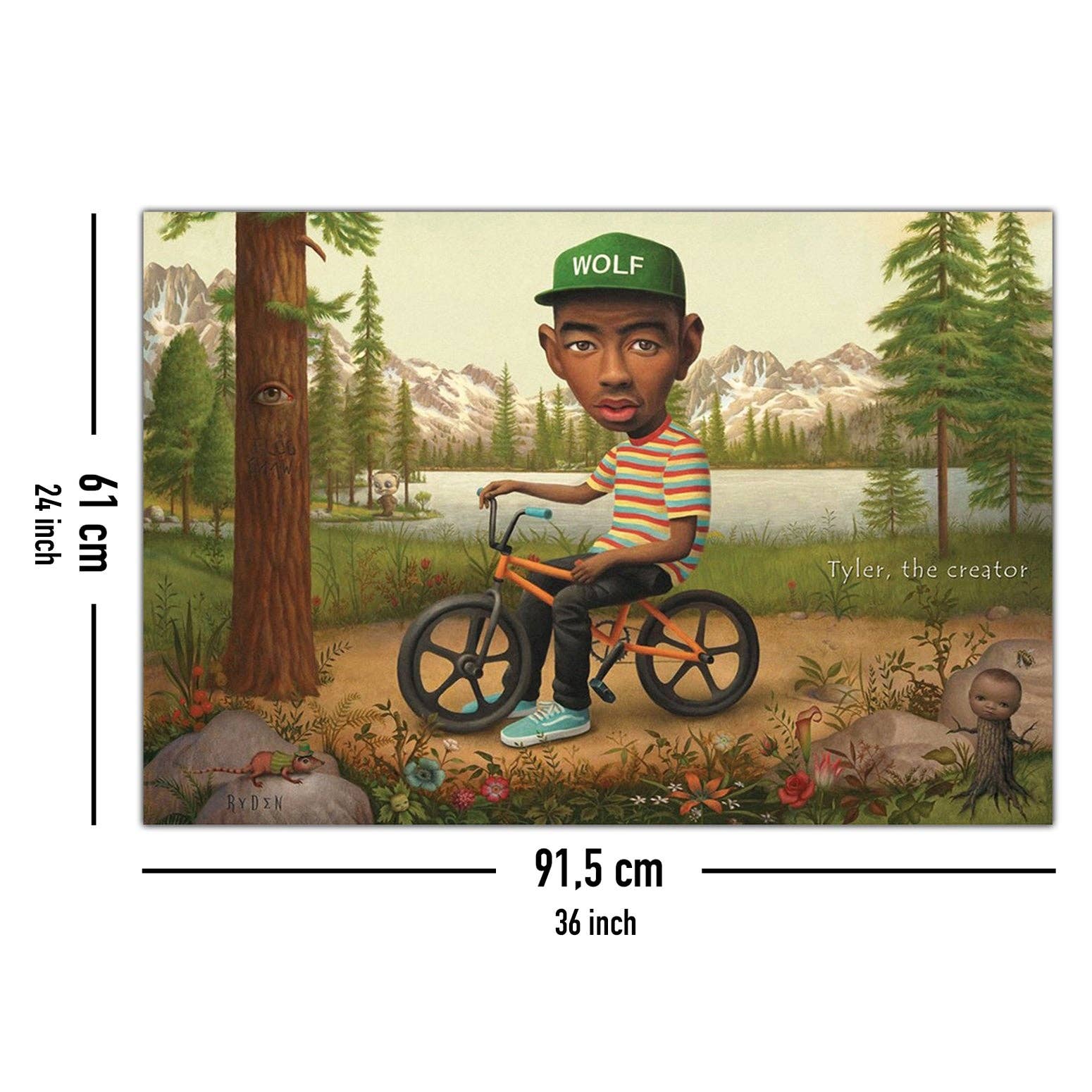 Close Up GmbH - Wholesale Poster - Tyler, The Creator Poster Wolf4