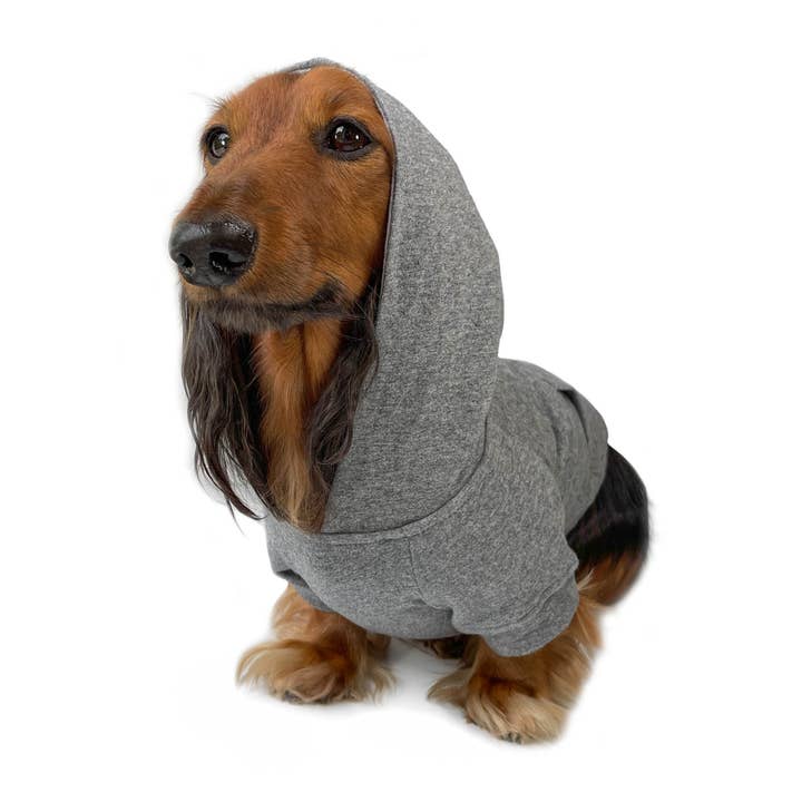 Dog Hoodie - Heather Gray for wholesale by DJANGO