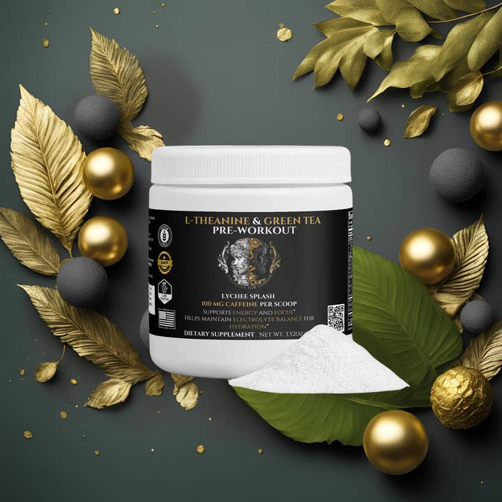 Stronger For Longer – wholesale Protein-/superfoodpulver – L-teanin & grönt te före träning: 100 mg koffein per skopa