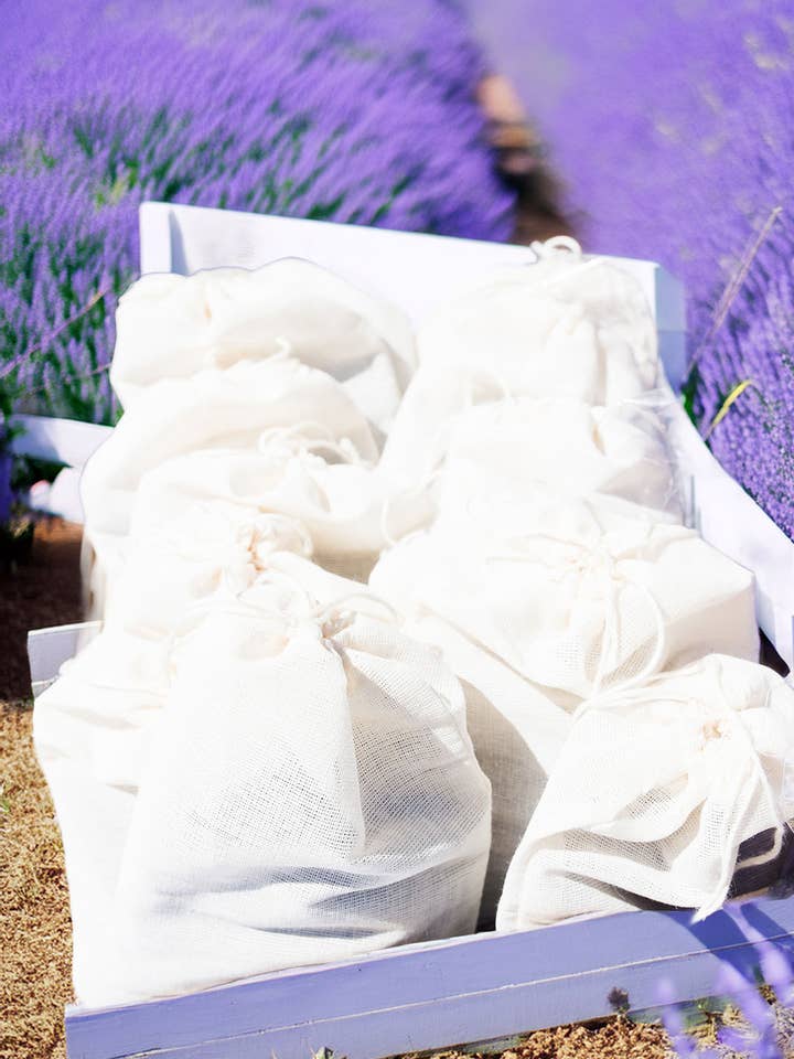 Lavender Dryer Bags for wholesale by Lavender Queen Lavender Farm Inc.