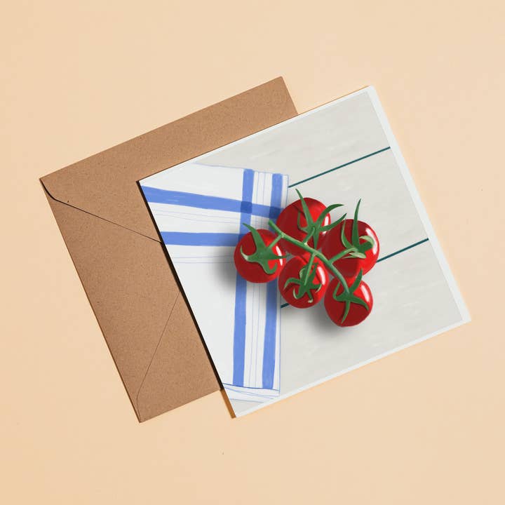 You Say Tomato.. - Greeting Card for wholesale by Elise Gow Designs