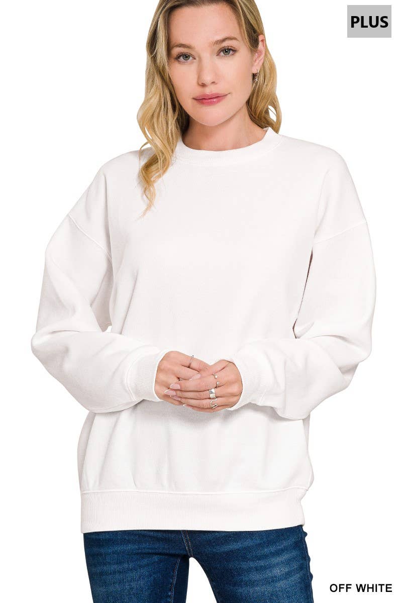 42POPS - Vendita all'ingrosso Felpa - Donna - Felpe girocollo in pile Plus19