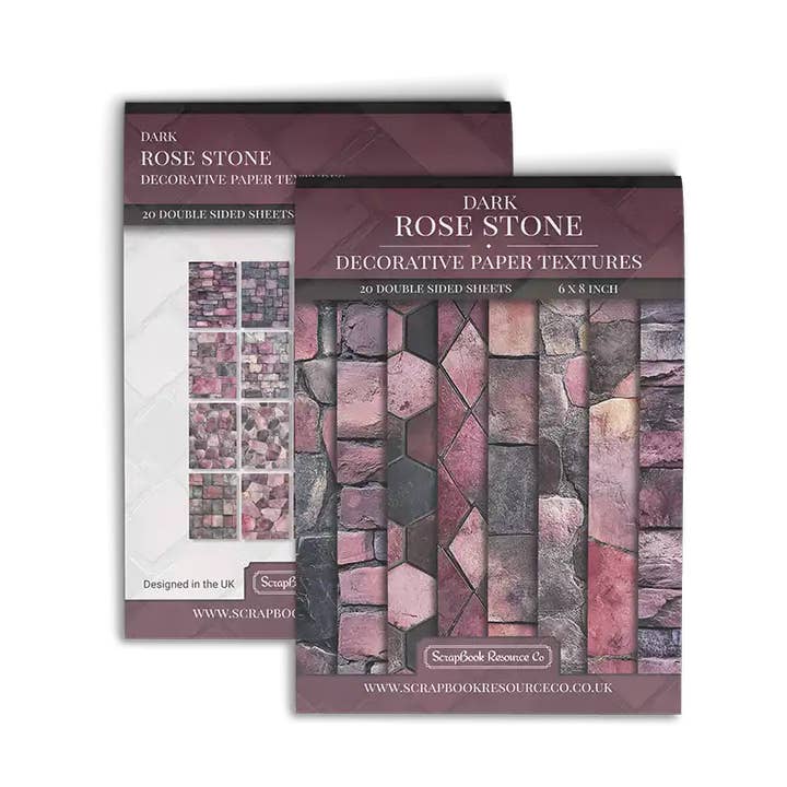 Dark Rose Stone for wholesale by Scrapbook Resource Co