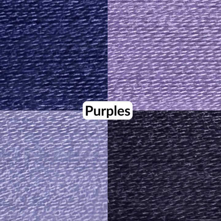 Madam Sew - Wholesale Thread - Cotton Thread Set - Purples! For Quilting and Sewing - 8 Spools, 4 Colors, 180 Yards Each1