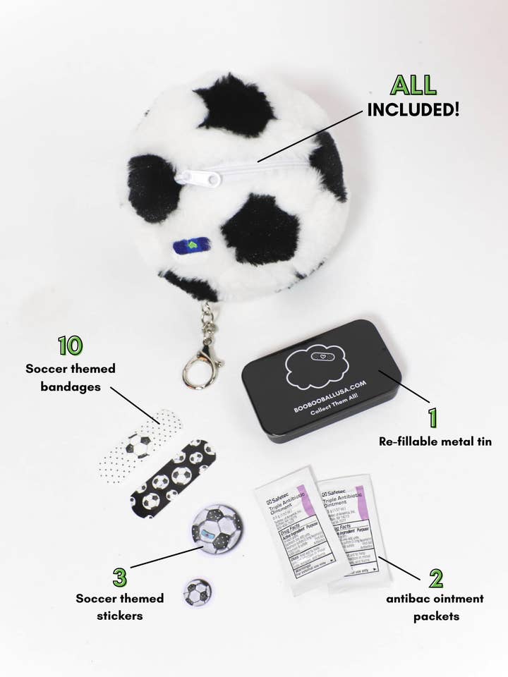 Boo-Boo Keychain SOCCER for wholesale by Boo Boo Ball USA