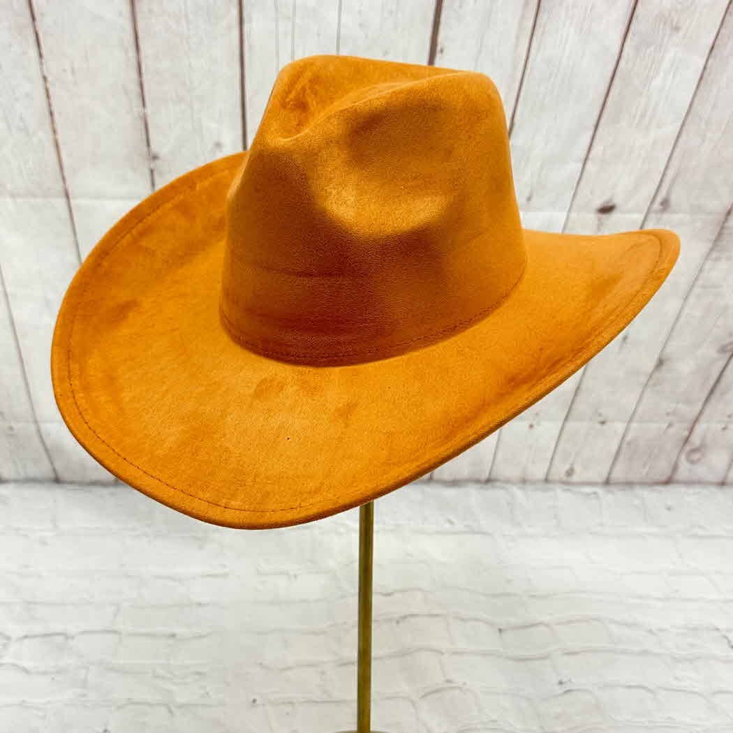 One and Only Accessories – wholesale Cowboy Hat – Women’s – Vegan suede cattleman cowboy hat stiff flat brim Stylish hat7