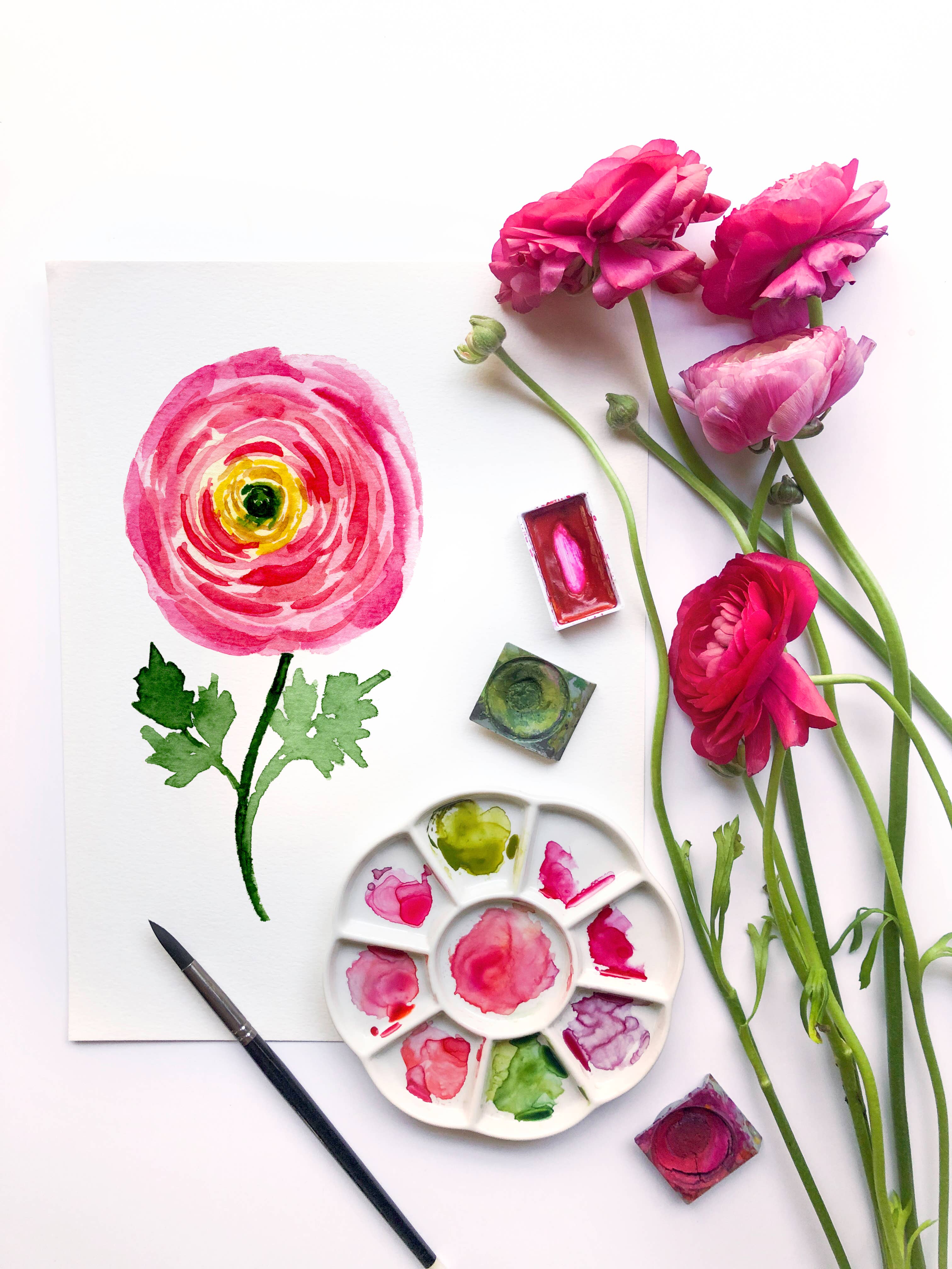 Better Day Books - Vendita all'ingrosso Arts & Entertainment - Acquerello il modo semplice Fiori: Tutorial per i fiori9