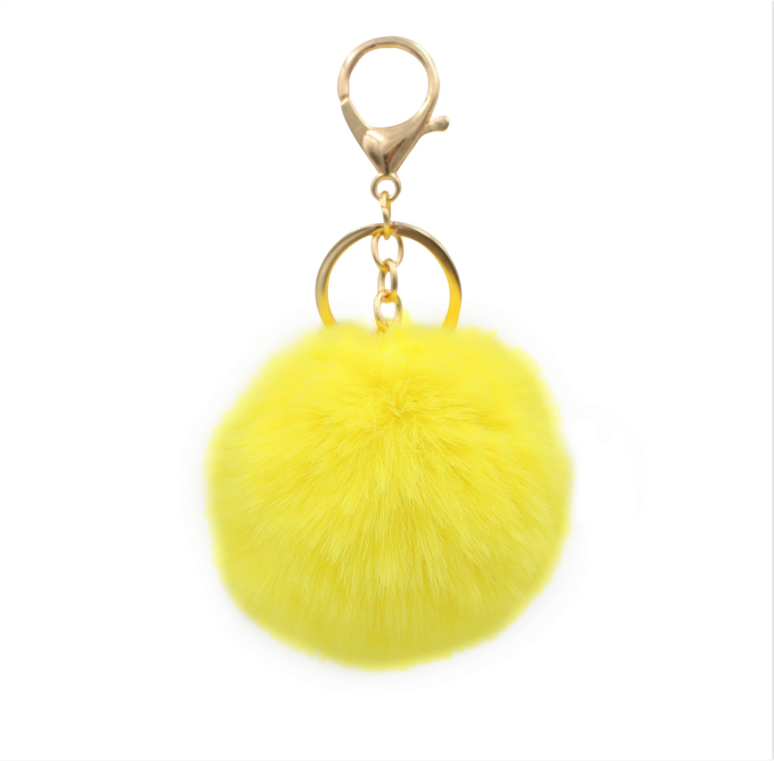 Real Sic – wholesale Keychain – Unisex – Cute Colorful Pom Pom Key chain - Fuzzy Key chain19