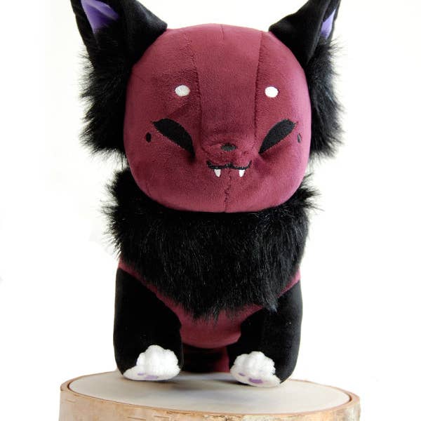 Floral Frolic - Wholesale Stuffed/Plush Toy - Kids & Baby - Floral Frolic Dawnsing Night Purple Fox Plush