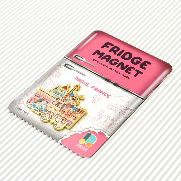 Awesome Pattern Studio - Wholesale Magnet - Paris - Decorative Fridge Magnet2