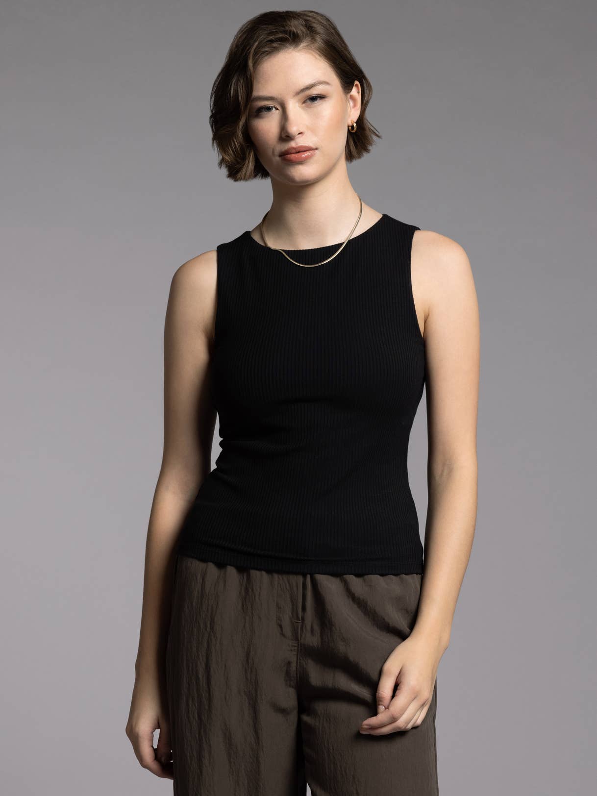 Weekend Los Angeles - Vendita all'ingrosso Canotta - Donna - Serbatoio Boat Neck - BRITTON TANK10