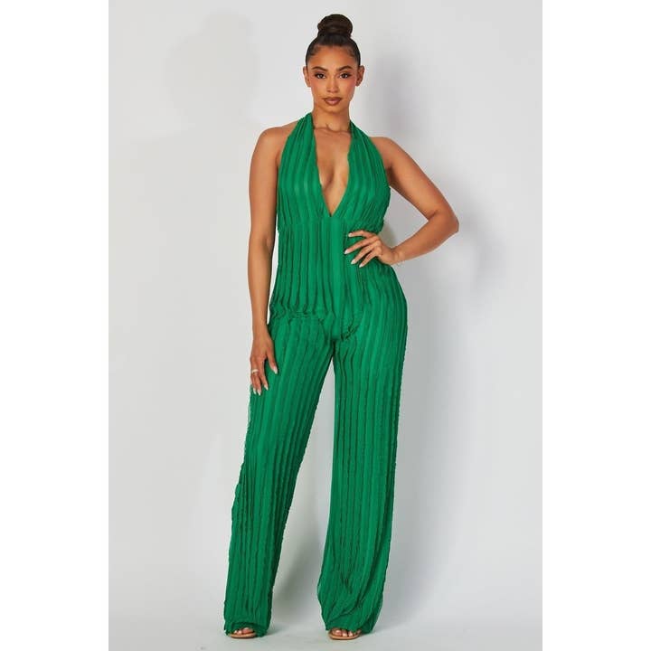 Combinaison Halter Ethereal Elegance pour la vente par Esmeray Clothing