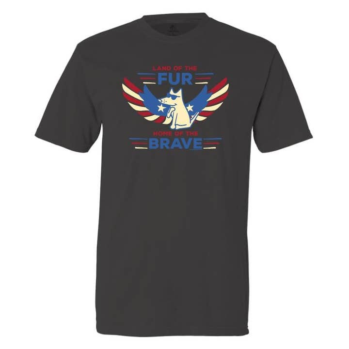 Terra del Pelo, Casa dei Coraggiosi - Maglietta Classica per la vendita all'ingrosso da parte di Teddy the Dog