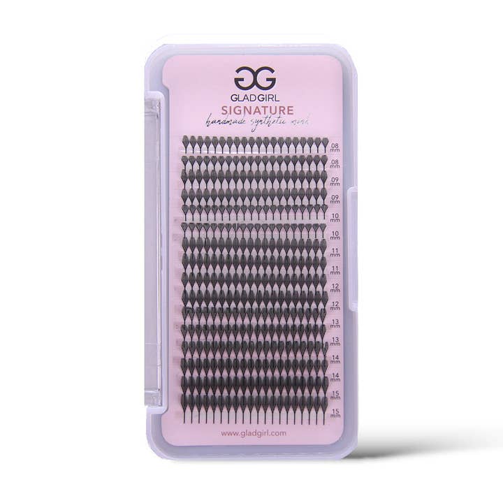 Signature Mink Handmade Fans - Mika Tsukihana Tower Bloom Lashes for wholesale by GladGirl