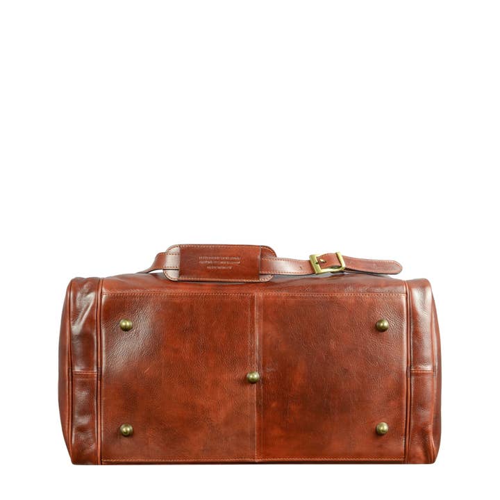 Time Resistance - Wholesale Weekender Bag - Men's - Large Italian Leather Duffel Bag - The Hitchhikers Guide to the Galaxy23