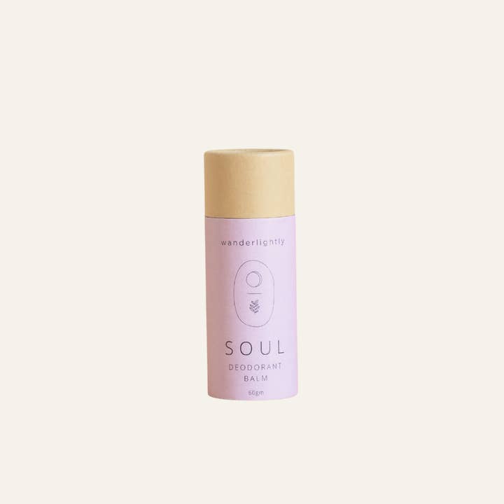 WS - SOUL DEODORANT BALM for wholesale by Wanderlightly