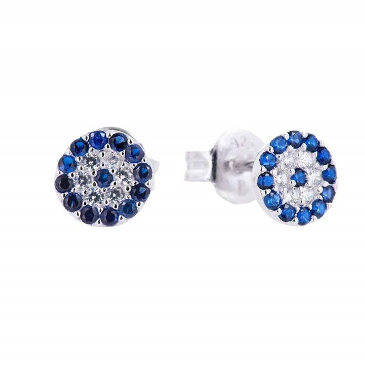 BOWERBIRD JEWELS - Wholesale Stud/post earrings - Evil Eye Stud Earrings