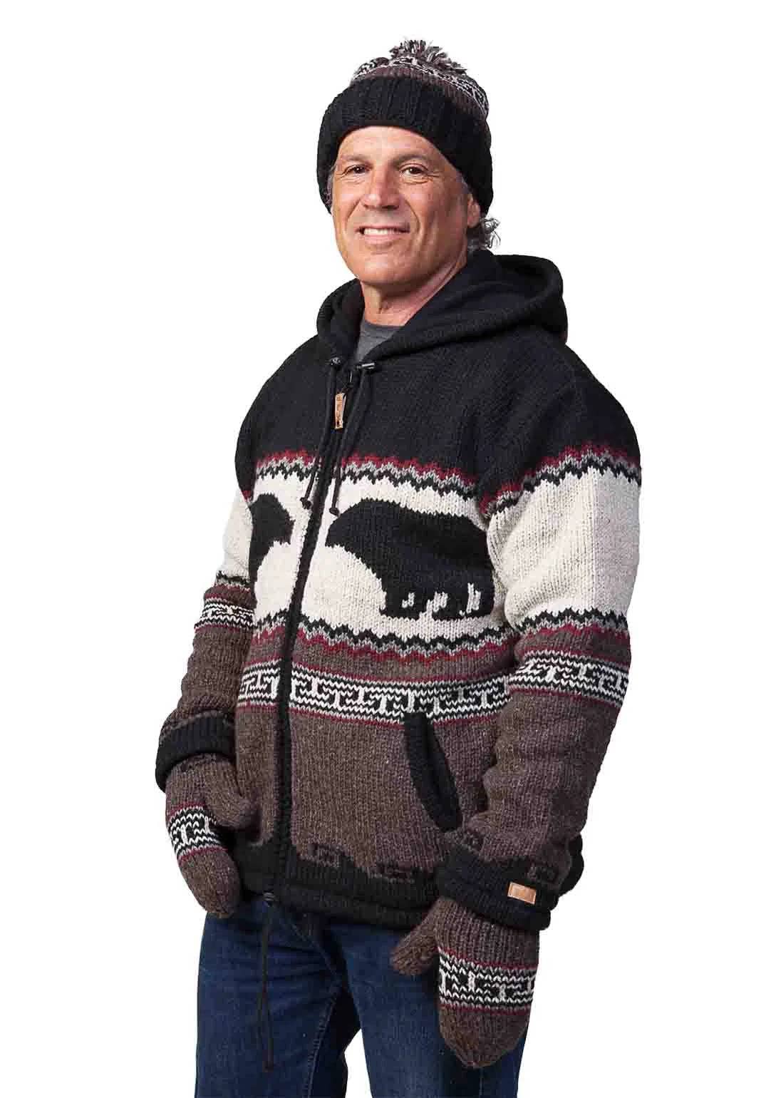 Black Algonquin Cardigan for wholesale on Faire1