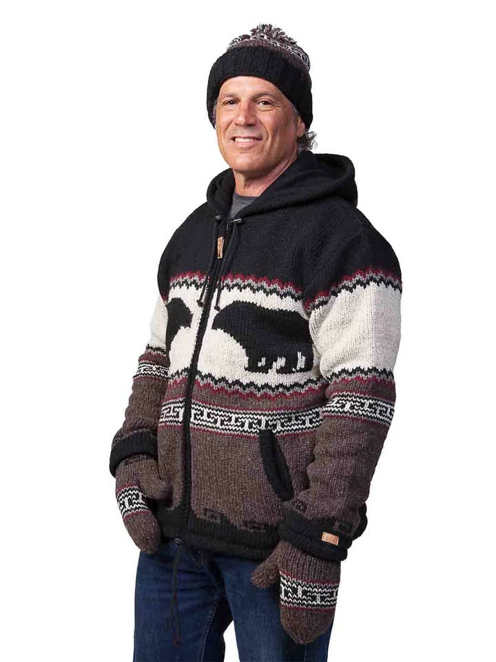 Black Algonquin Cardigan for wholesale on Faire1