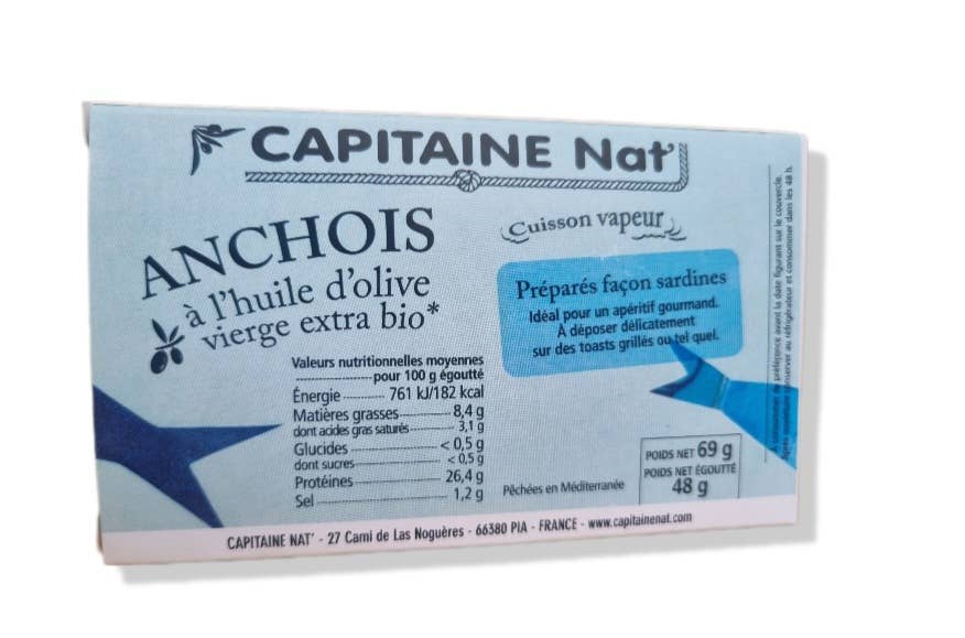 CAPITAINE NAT' - Wholesale Tinned fish - COLLECTOR: Anchovy aperitif1