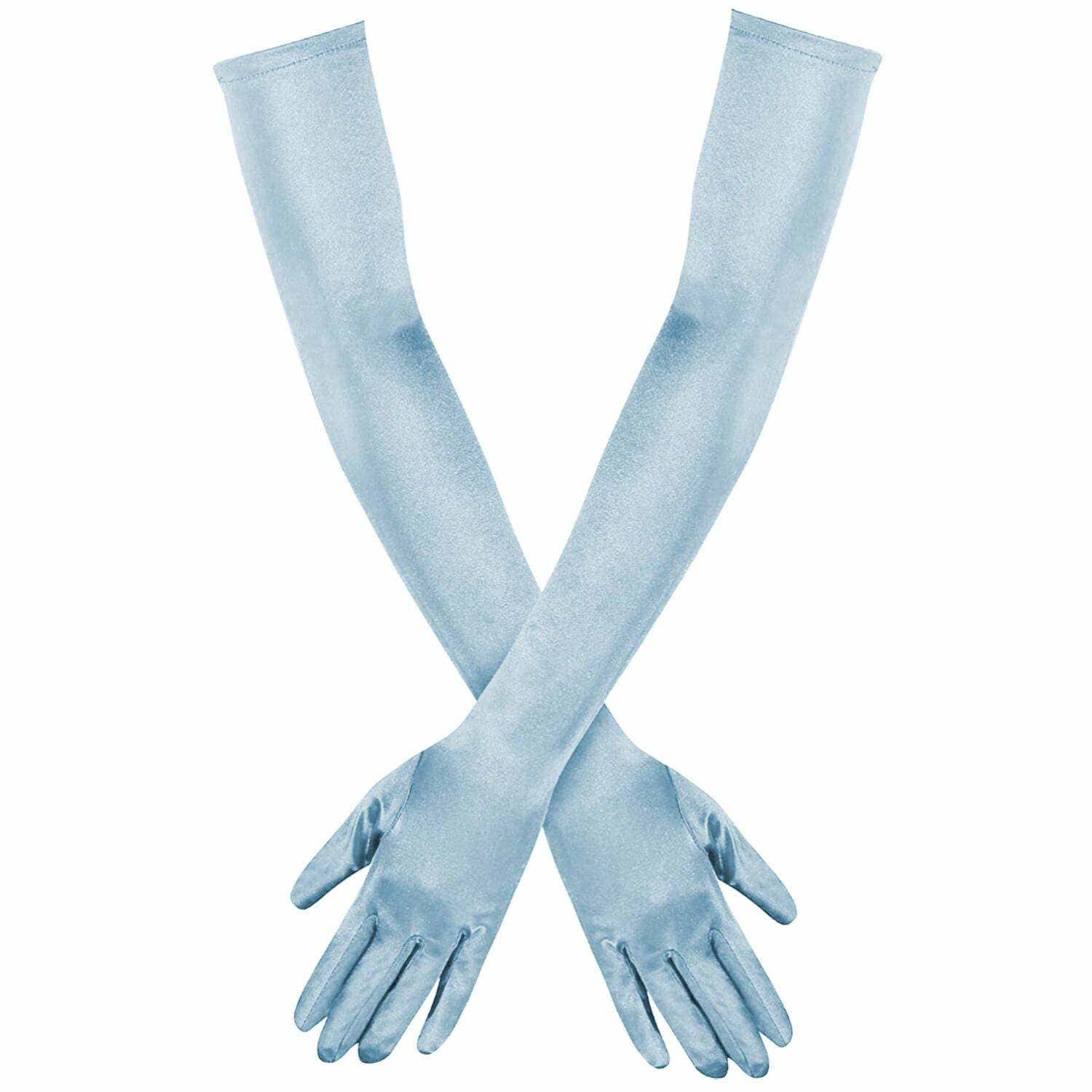 Diacly - Wholesale Gloves - Women's - 23 inch Opera Length Satin gloves Gatsby Flapper7