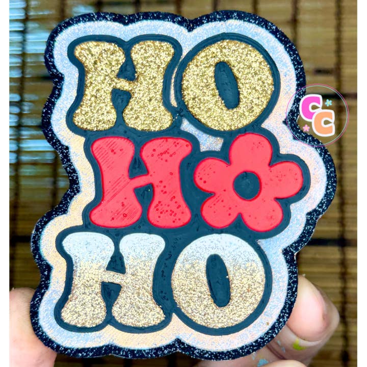 Ho Ho Ho Freshie | Désodorisant pour voiture | Noël pour la vente par Crafting Cleveland