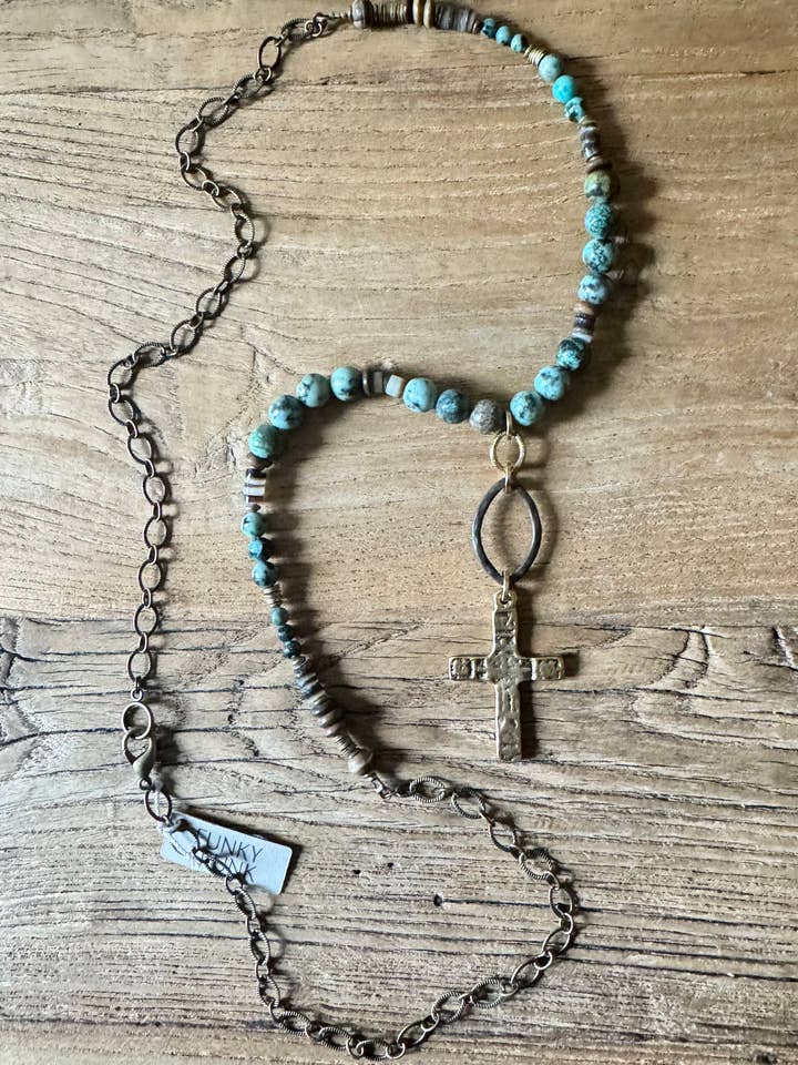 Willa Necklace for wholesale by Funky Trunk Vintage Designs