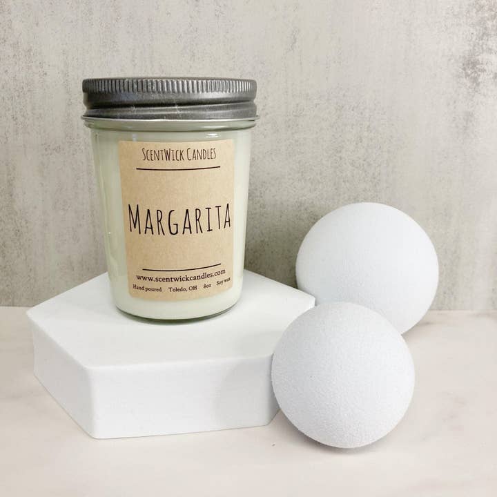 ScentWick Candles - Wholesale Jar/Filled Candle - Margarita Candle