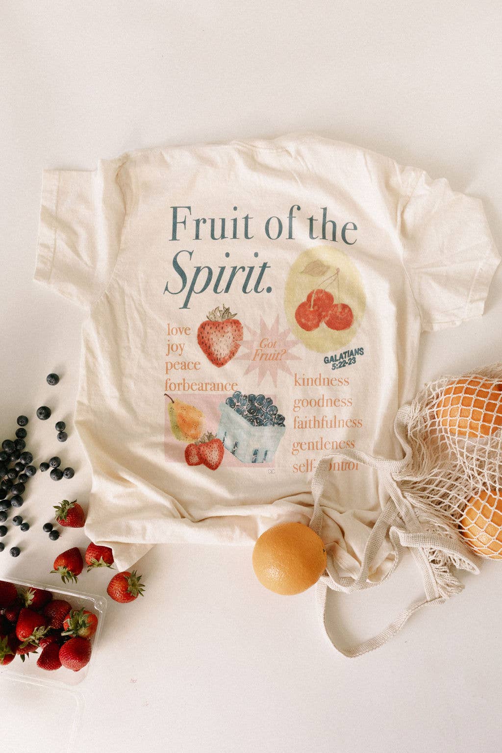Whitney | Chaudoin Creations - Wholesale Screen Printed T-Shirt - Women's - Fruit of the Spirit Graphic Tee1