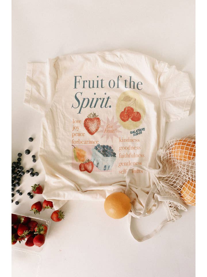 Whitney | Chaudoin Creations - Wholesale Screen Printed T-Shirt - Women's - Fruit of the Spirit Graphic Tee1