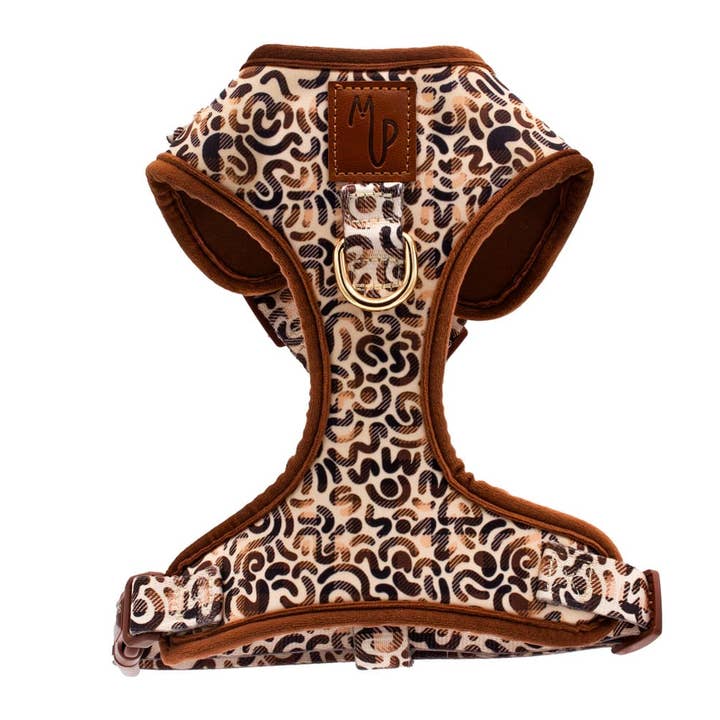 McMitzi • Original Adjustable Luxury Tartan Dog Harness for wholesale by Messi Pups