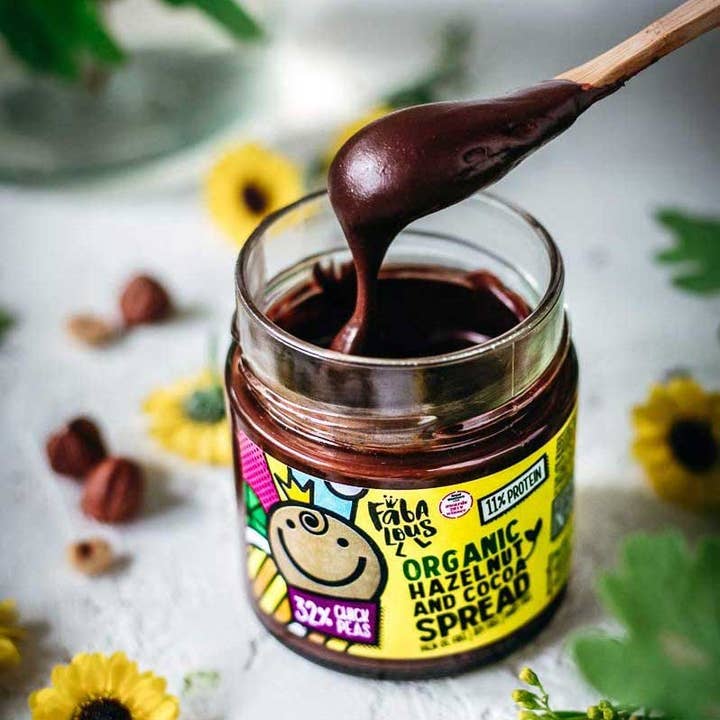 Gourmica - Vendita all'ingrosso Burro di frutta secca - Fabalous Crema Spalmabile di Nocciole e Cacao (200g)2