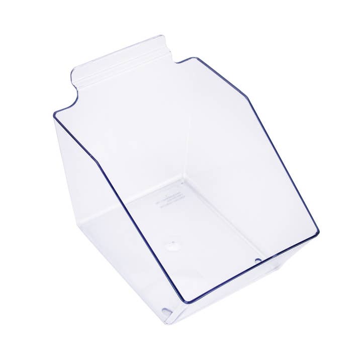 Store Supply Warehouse - Wholesale Retailer Display - Accessories - 6" X 5 ½" X 7 ½" Clear Plastic Dump Bin 3