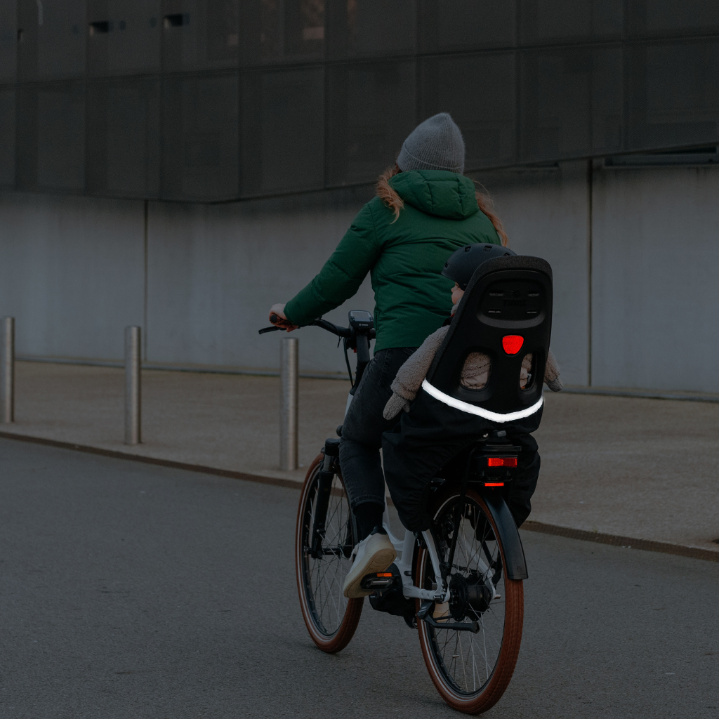 RAINETTE - Wholesale Bike Rack - Eco-friendly polar cover for child bike seat1