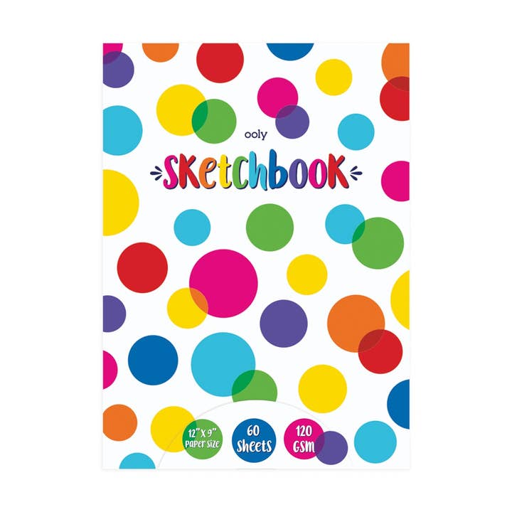 OOLY - Wholesale Sketchbook/Sketchpad - Chunkies Paper Sketchbook Pad - 1 PC (9" x 12")